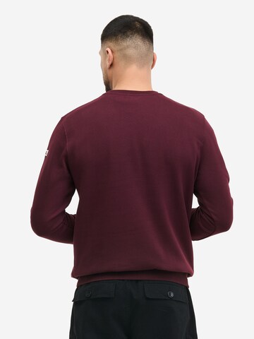 Sweat-shirt 'LAWINS' LONSDALE en rouge