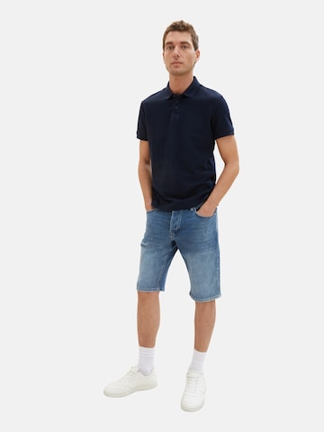 TOM TAILOR Slimfit Shorts 'Josh' in Blau