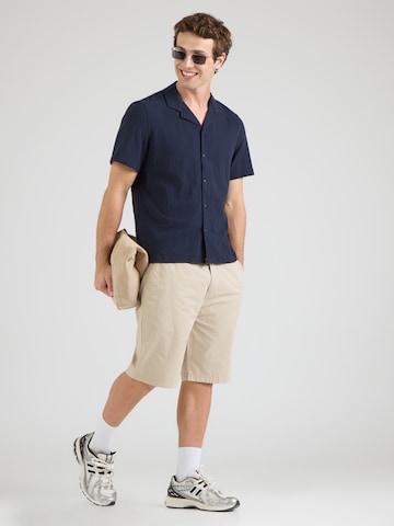 Coupe regular Chemise s.Oliver en bleu