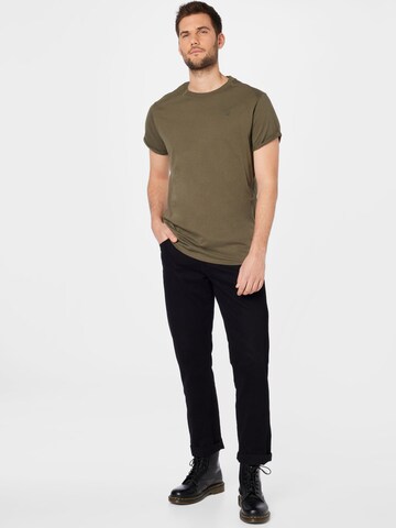 T-Shirt 'Lash' G-Star RAW en vert