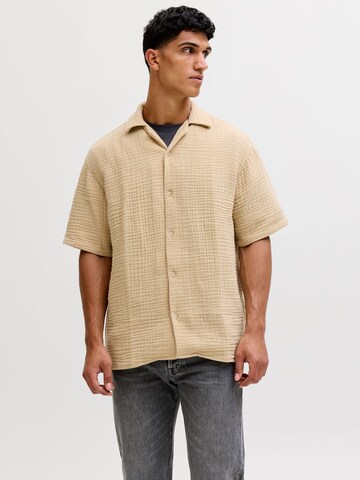 aprel Comfort Fit Skjorte i beige: forside