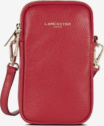 Sac à bandoulière 'Sacoche pour téléphone Lancaster Dune 129-28 Rouge' LANCASTER Paris en rouge : devant