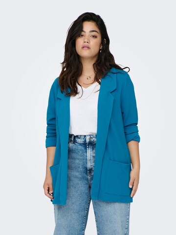 ONLY Carmakoma Blazer in Blau: predná strana