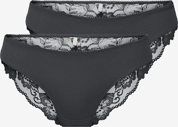 Slip 'Elizabeth' ONLY en gris : devant