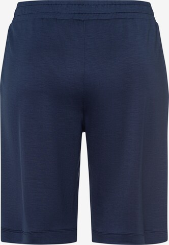 Hanro Pyjamahose in Blau