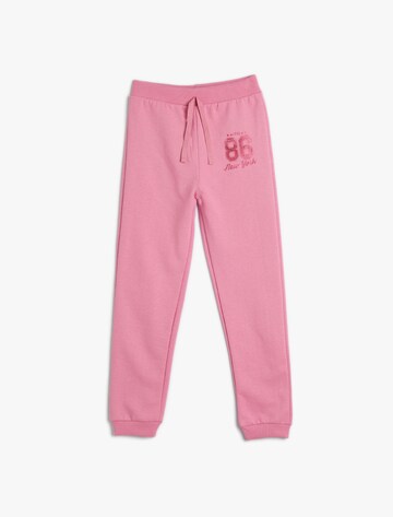 Koton Tapered Hose in Pink: Vorderseite