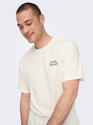 Only & Sons Shirt 'MACE' in Wit
