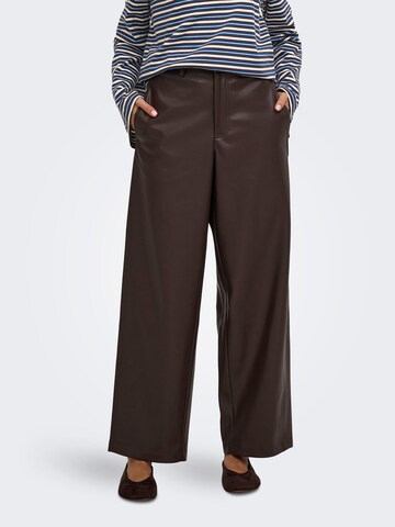 Barrel Pantalon 'NELI' ONLY en marron : devant