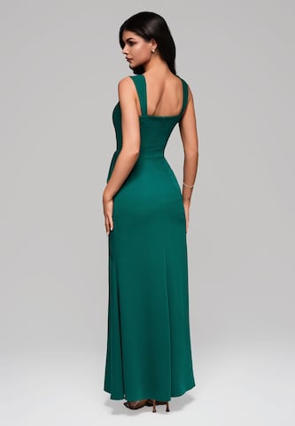Ombre Evening dress in Green