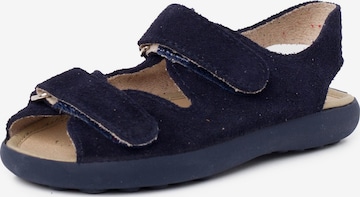 Sandalo di Pisamonas in blu: frontale