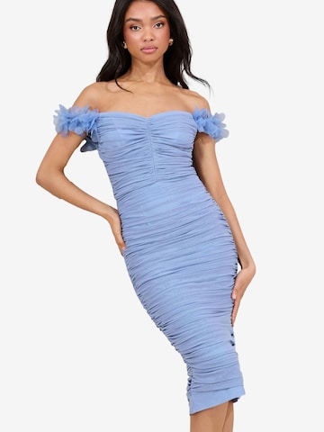 Lipsy Cocktailjurk in Blauw: voorkant