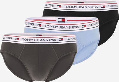 Tommy Jeans Slipy w kolorze jasnoniebieski / ciemnoszary / czarny / białym, Podgląd produktu