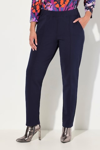 Ulla Popken Regular Hose in Blau