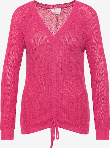 IZIA Sweater in Pink: front