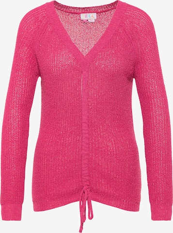 Pullover di IZIA in rosa: frontale