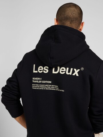 Les Deux - Sweatshirt 'Brody' em preto