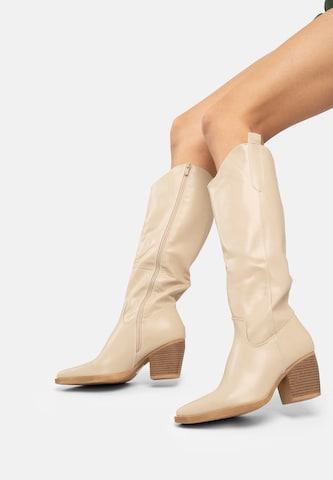 Salinyang Støvler i beige