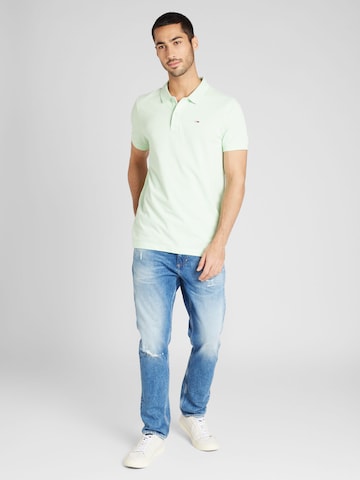 Tommy Jeans Poloshirt in Grün