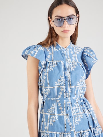 OBJECT Платье-рубашка 'OBJCHINNA' в Синий