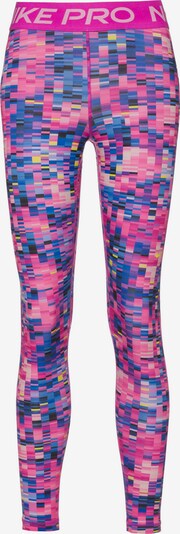 NIKE Спортен панталон 'PRO DF' в синьо / жълто / лилав / розово / черно, Преглед на продукта