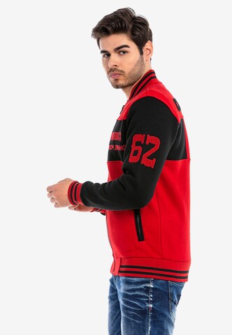 CIPO & BAXX Sweatvest in Rood