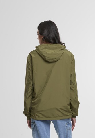 Mister Tee Between-Season Jacket 'Think Different' in Green