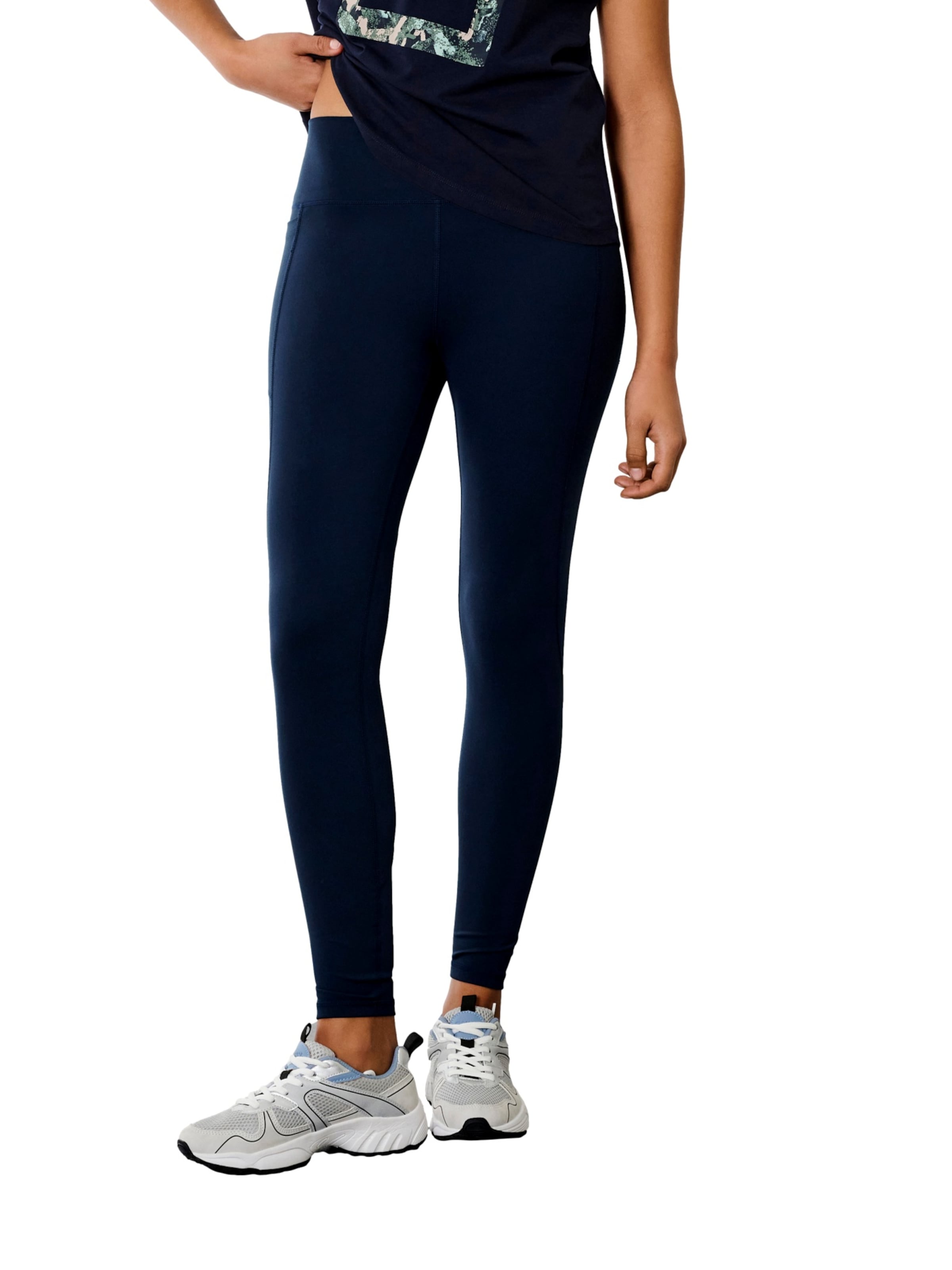 ONLY PLAY Slimfit Leggings 'Jam-2-Save' in Bruin: voorkant