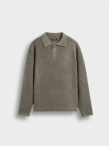 Burocs Pullover‌ in Grau: Vorderseite