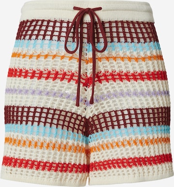 TOPSHOPregular Hlače 'Kaia' - crvena boja: prednji dio