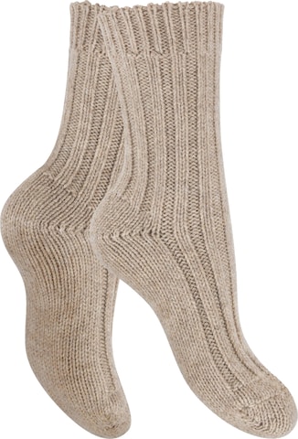 celodoro Socks 'Wollsocken' in Beige: front