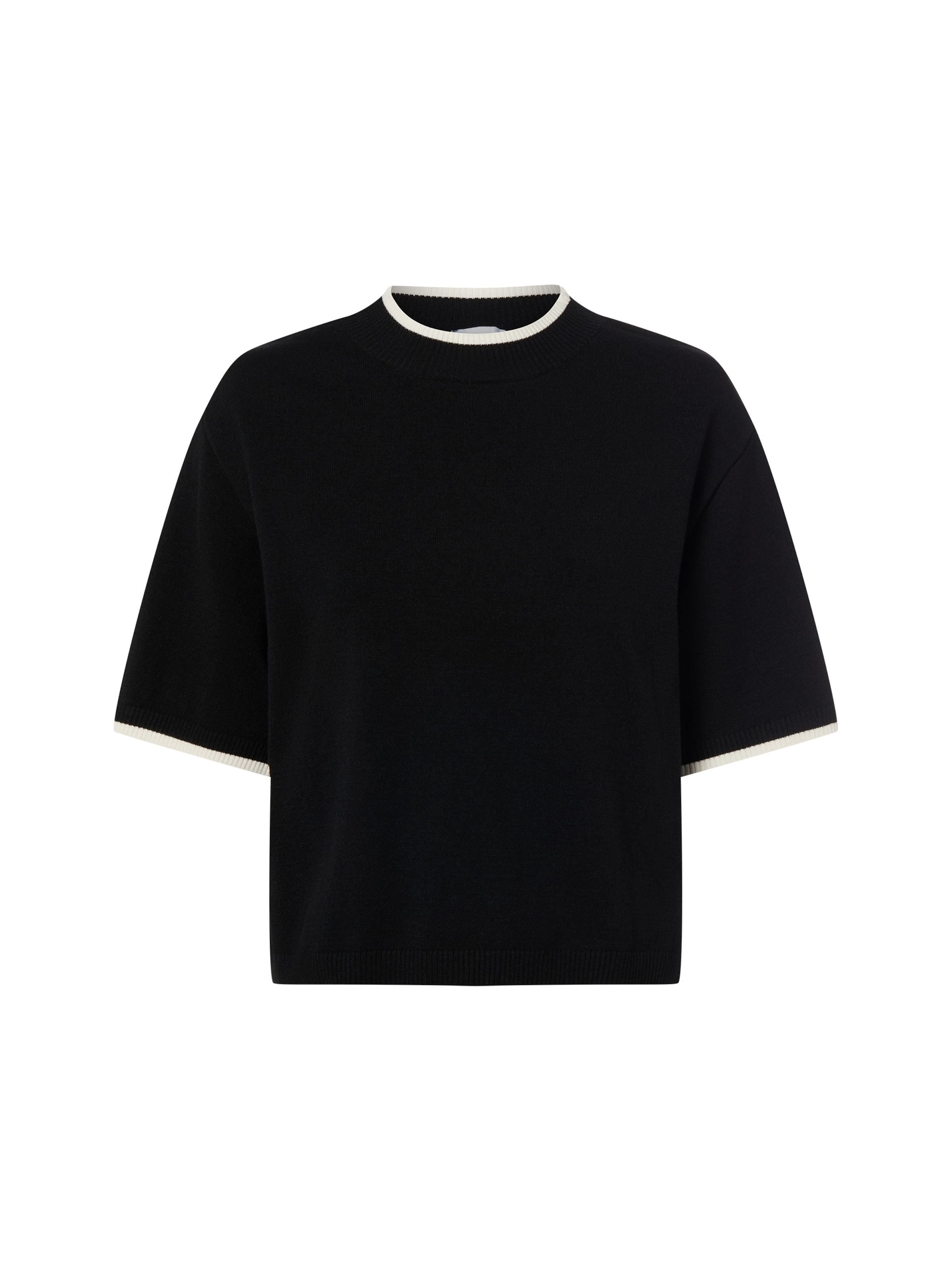 MORE & MORE Pullover in Schwarz: Vorderseite