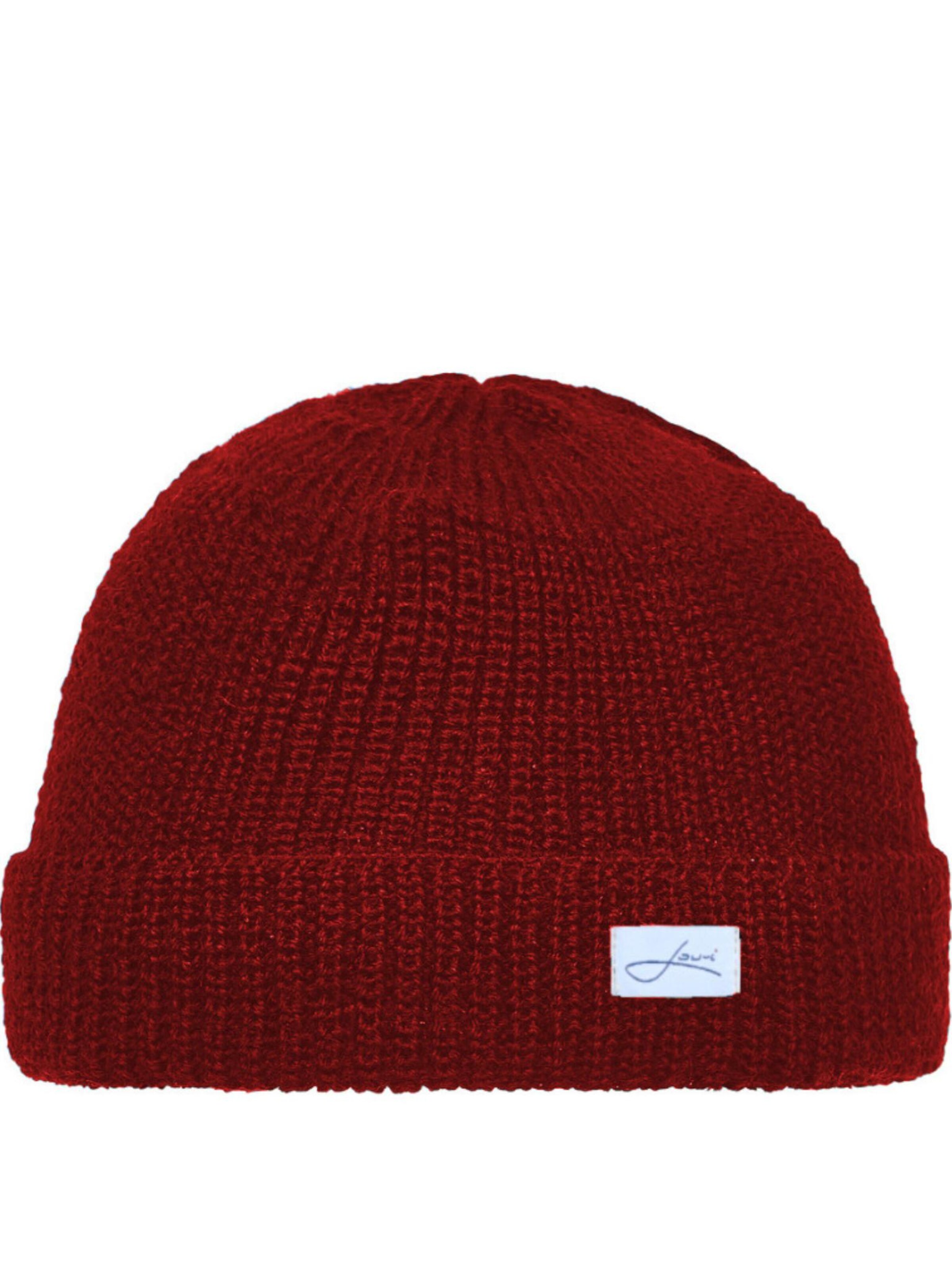 Lou-i Mütze in Rot: Vorderseite