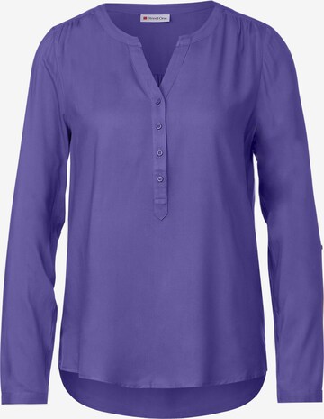 STREET ONE Blouse in Purple: front