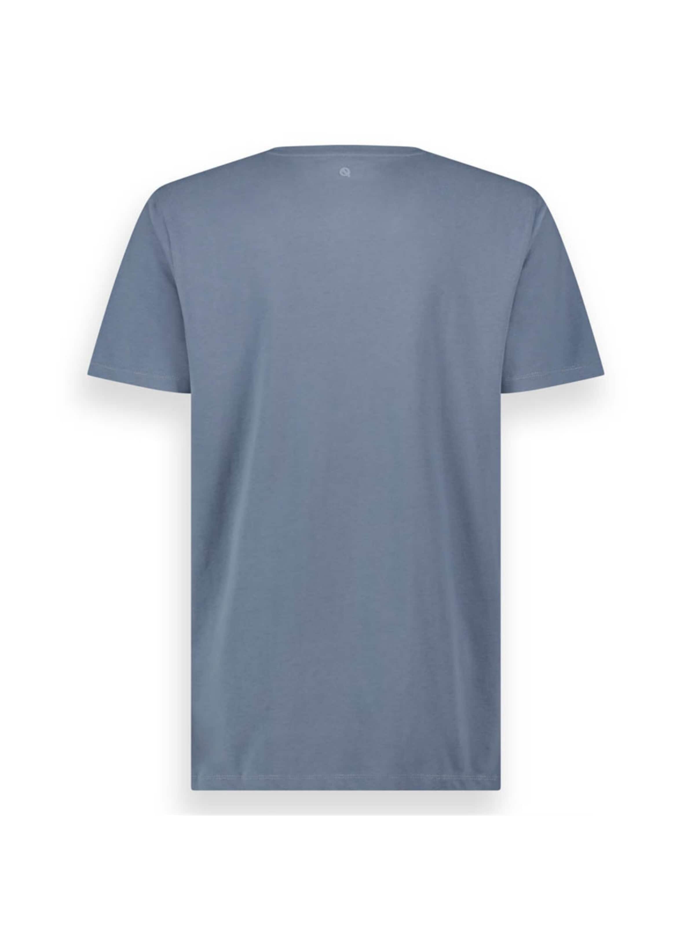 LEBASQ Shirt 'The Baker Crew Neck' in Grey