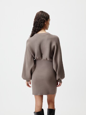 LeGer by Lena Gercke Трикотажное платье 'Camille' в Коричневый