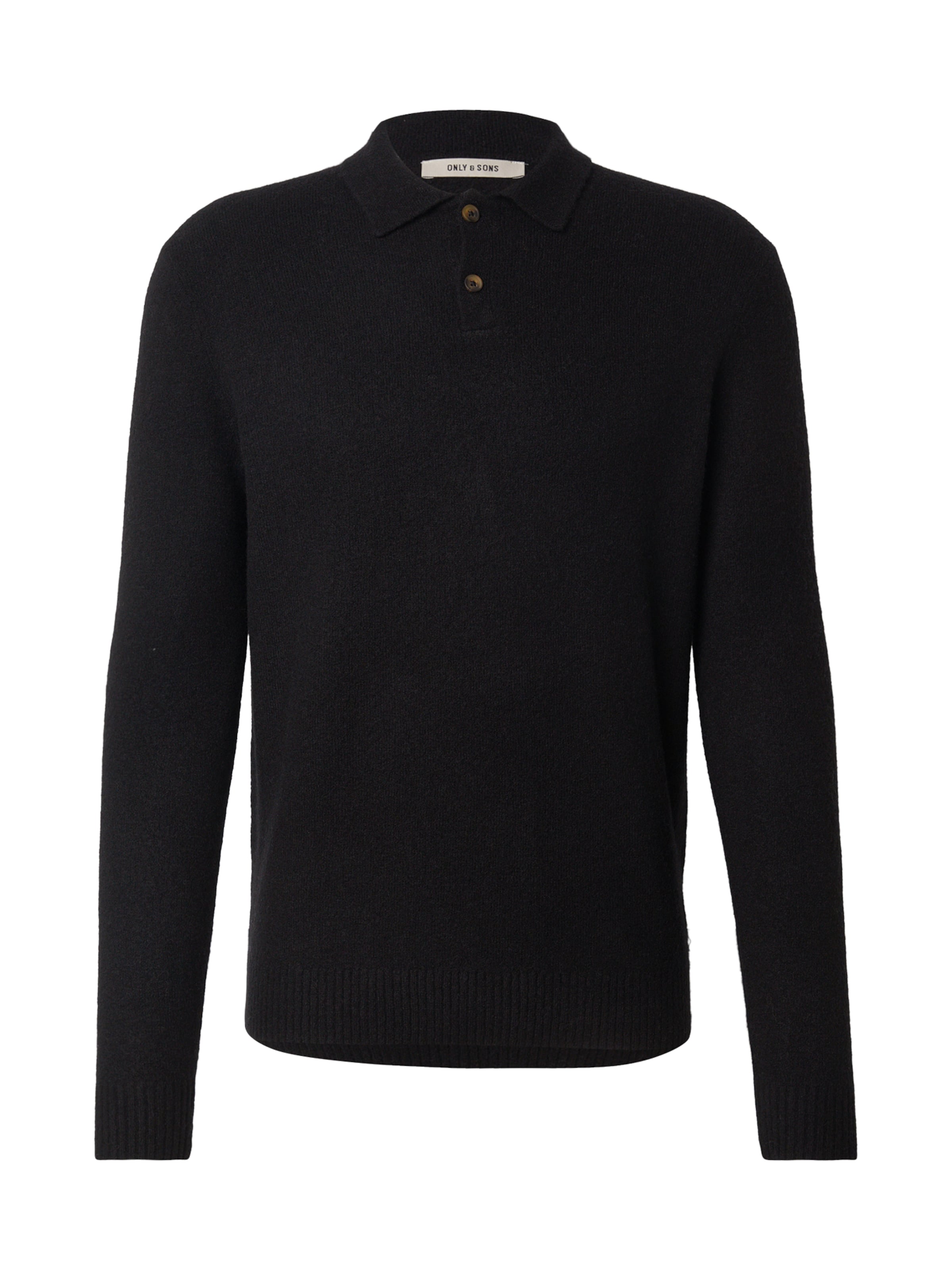 melns Only & Sons Džemperis 'ONSJAY': no priekšpuses