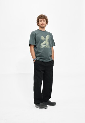 Cleptomanicx Shirt 'Always the Sun..' in Green