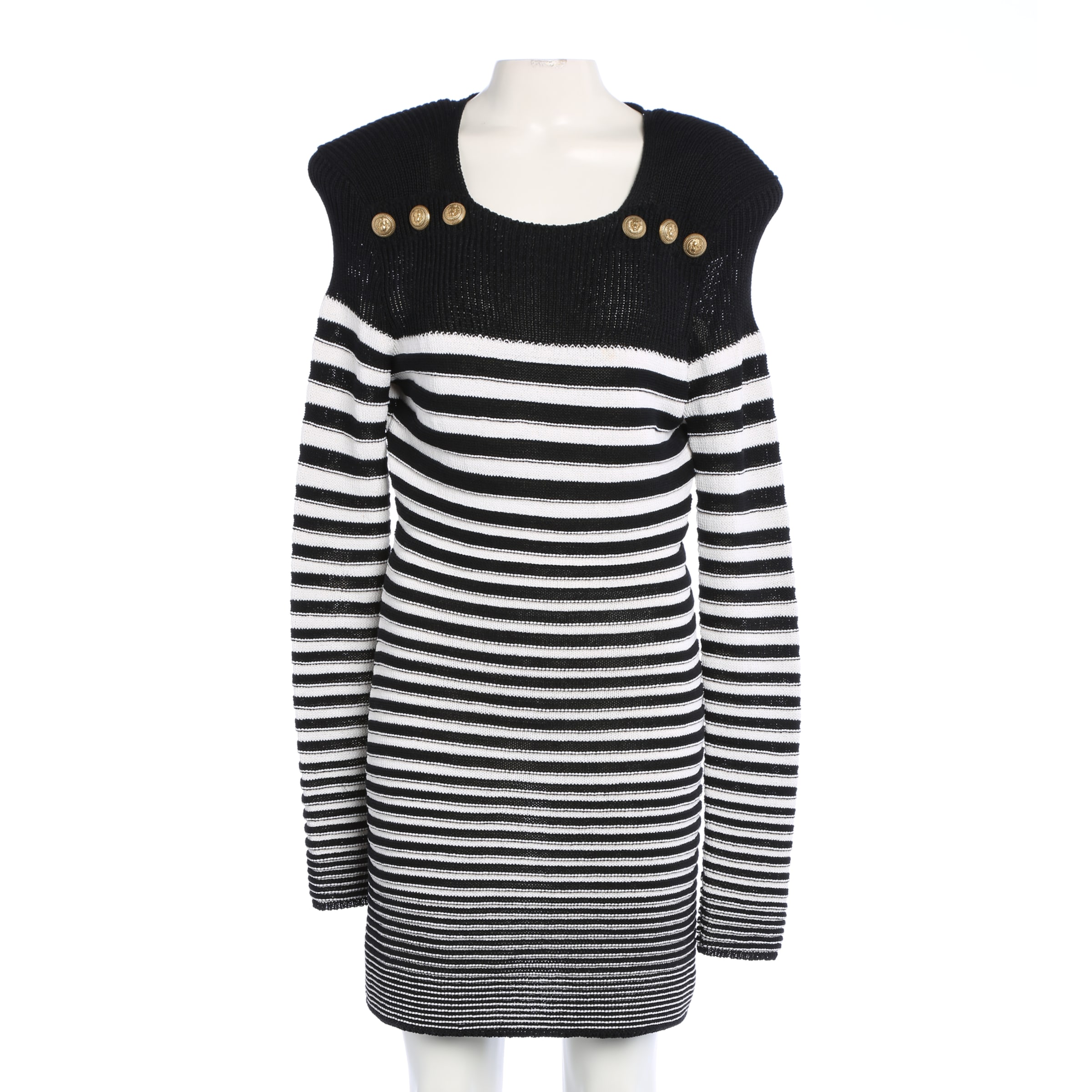 Balmain Dress in M in Black: front