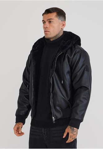 SikSilk Between-season jacket in Black
