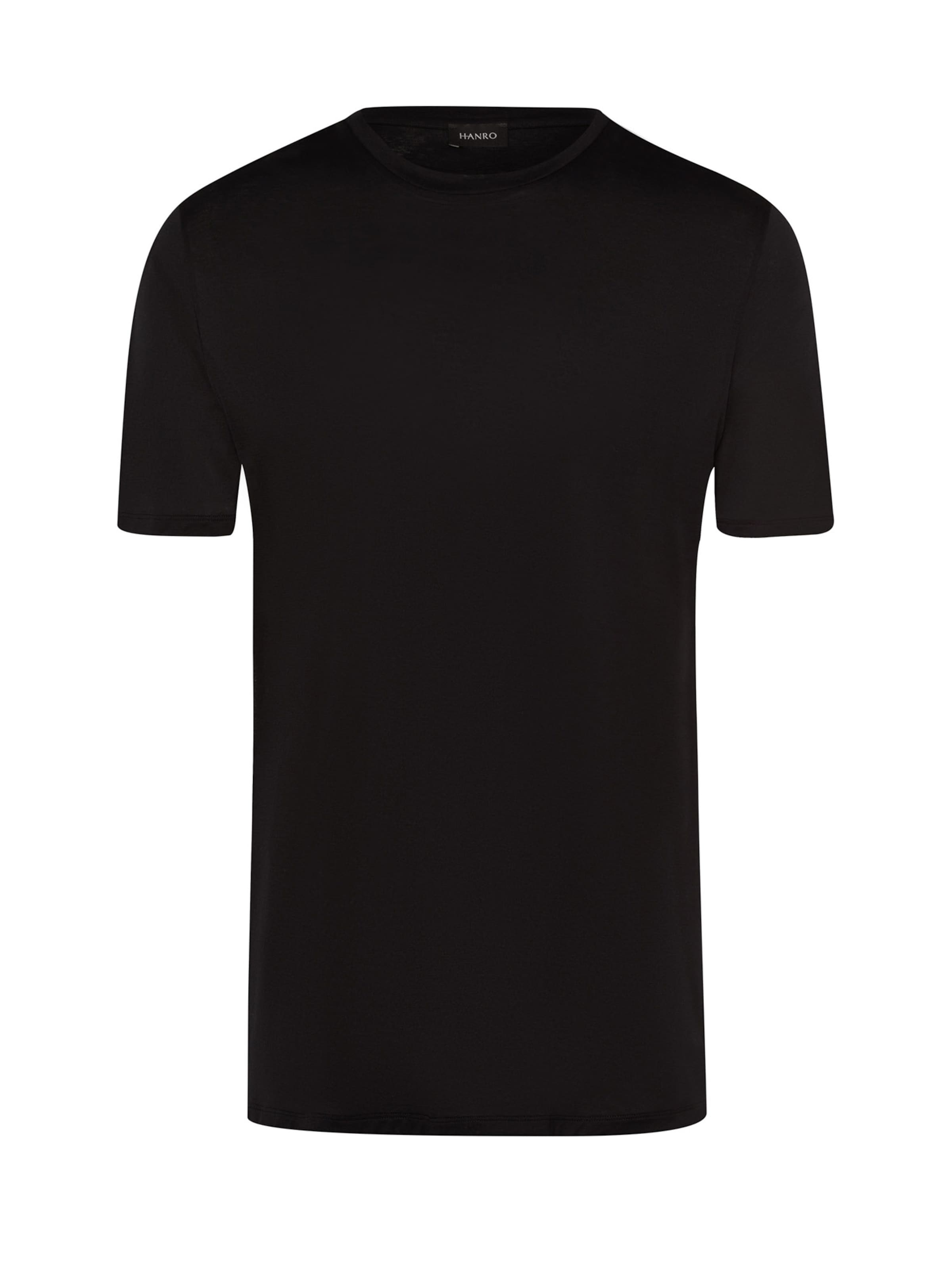 Maillot de corps ' Cotton Sporty ' Hanro en noir : devant