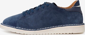 Chaussure à lacets CAFè NOIR en bleu : devant