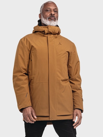 Veste outdoor 'Crivat' Schöffel en marron : devant