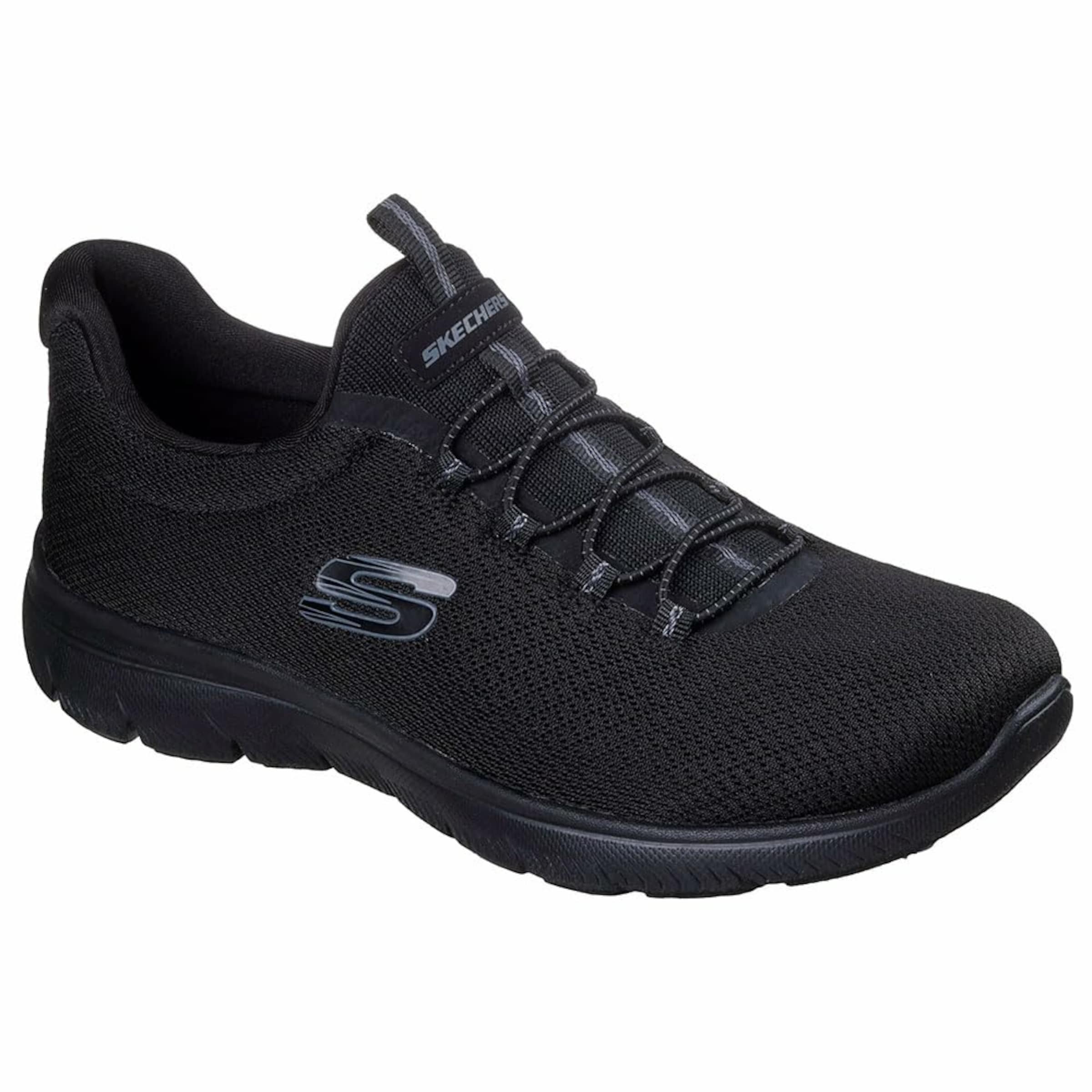 SKECHERS Belebújós cipők - fekete