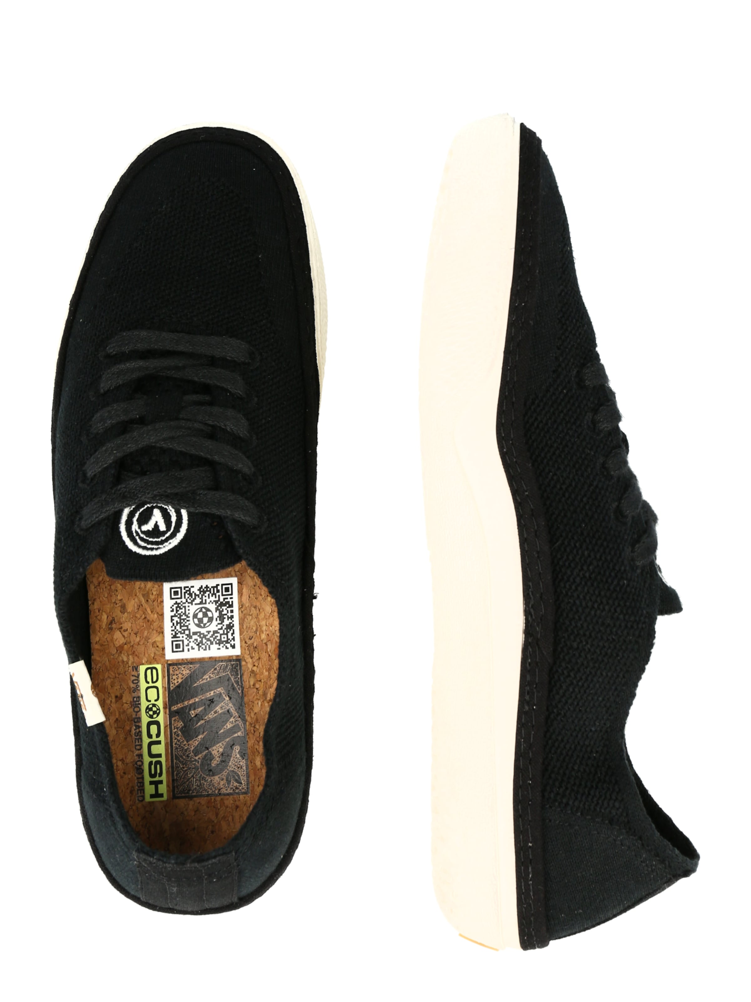 VANS Sneaker 'UA Circle Vee' in Schwarz