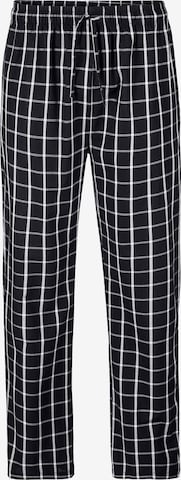 Authentic Le Jogger Regular Pajama Pants in Black: front