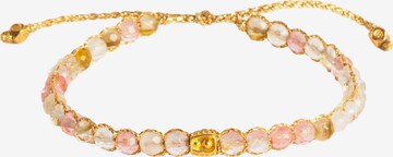 Samapura Jewelry Armband in Roze: voorkant