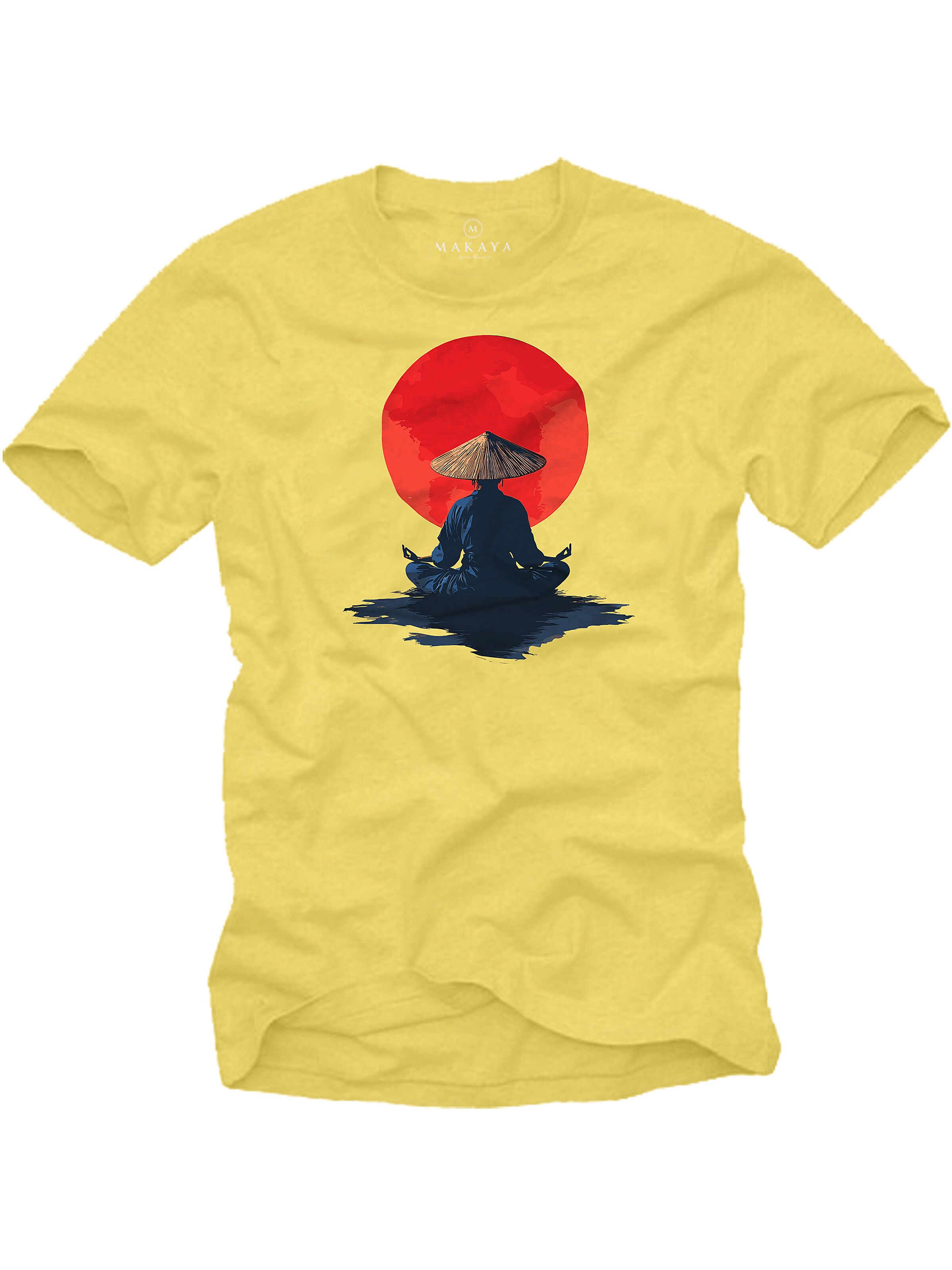 MAKAYA Shirt in Yellow: front