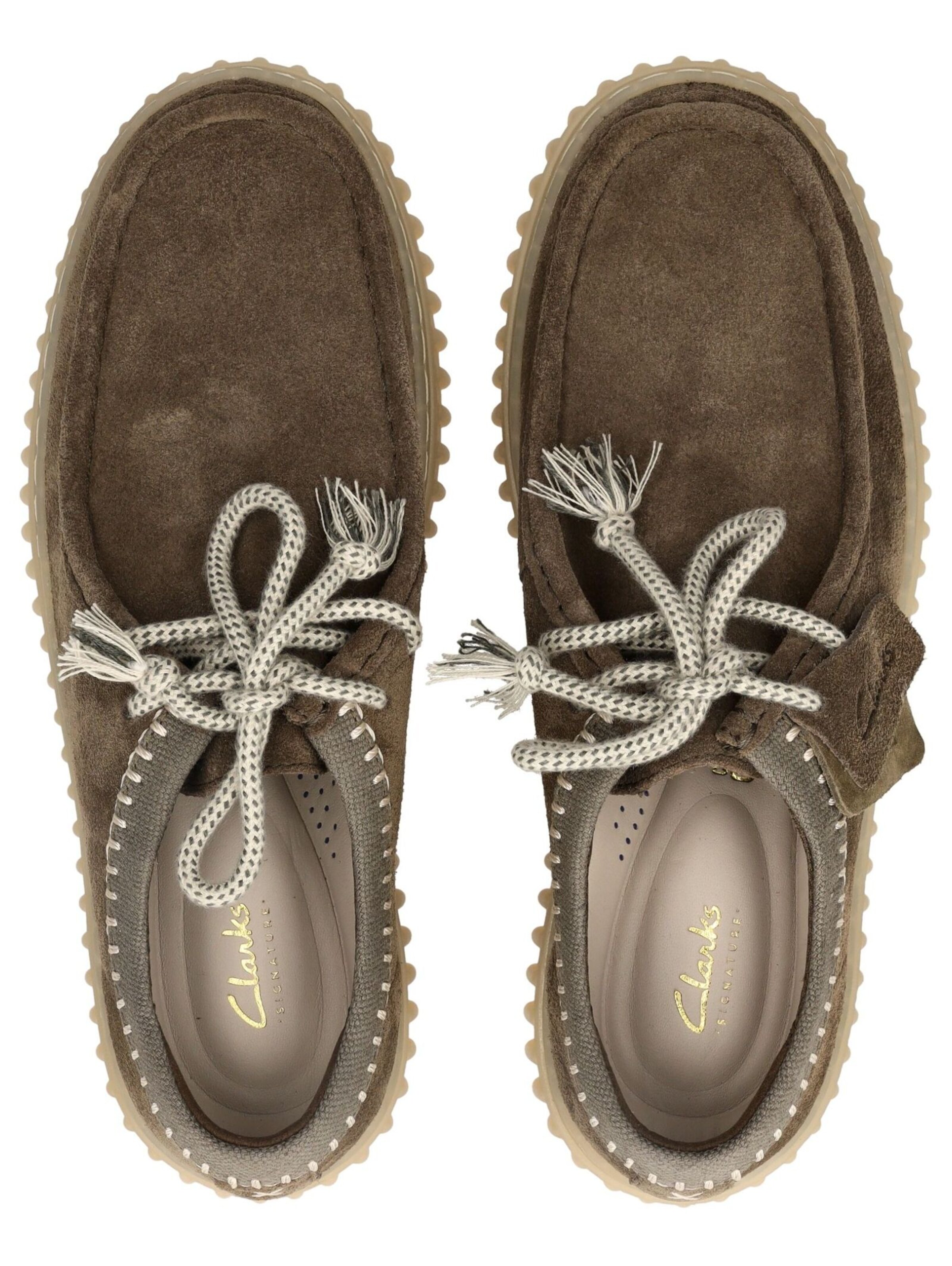 CLARKS Mokassin 'Torhill Lo' in Braun