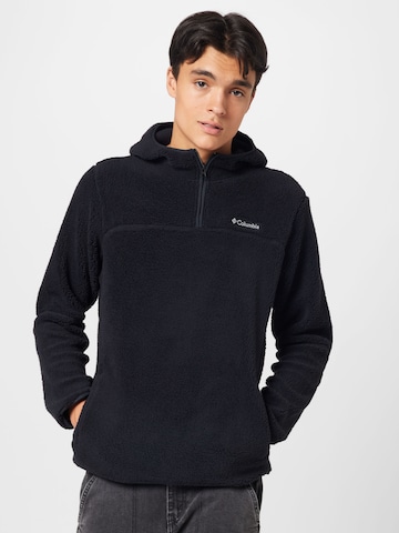 COLUMBIA Athletic Sweater 'Rugged Ridge III' in Black: front