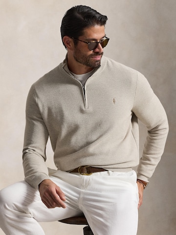 Polo Ralph Lauren Big & Tall Trui in Bruin: voorkant